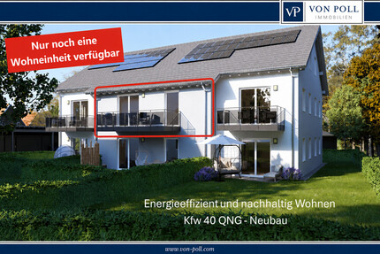 Nachhaltige und energieeffiziente 2-Zimmer Neubauwohnung mit gehobener Ausstattung, Balkon, 2 Carportstellplätzen und PV-Anlage - Wohnung Pösing | Angebot:26835914