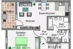 Etagenwohnung Malsch - 1 Zimmer, 64 m&sup2;, 650&euro; | Angebot:26393568