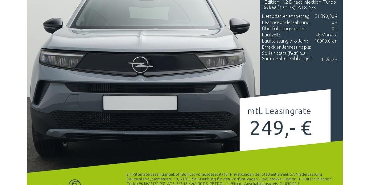 Opel Mokka 13.610 km 21.890 &euro; Borken 46325