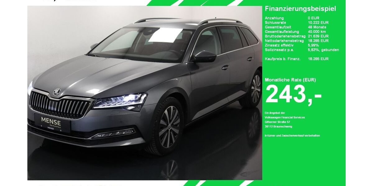 Skoda Superb 169.757 km 18.285 &euro; Oelde (Stromberg) 59302