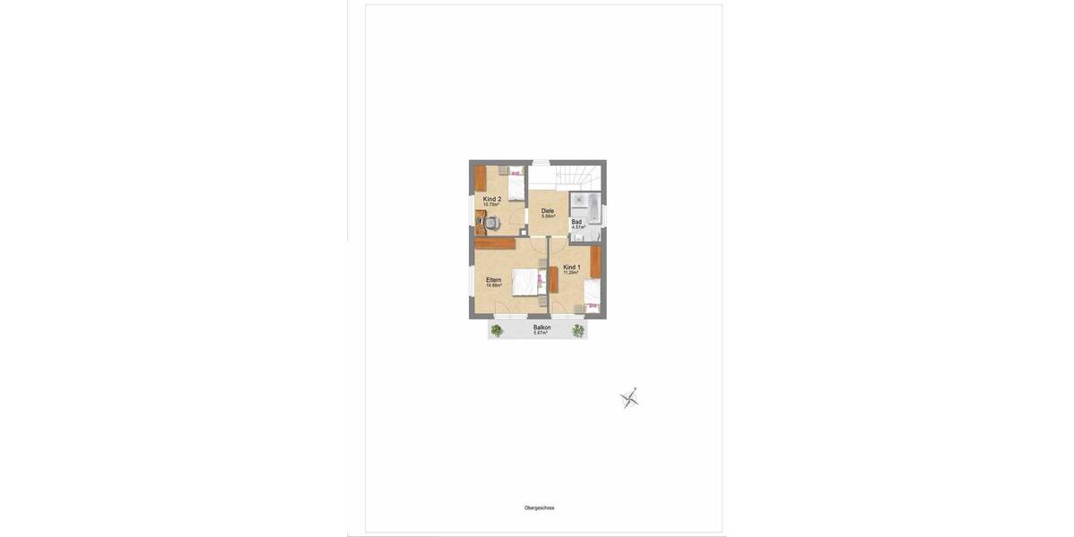Einfamilienhaus Senden - 4 Zimmer, 114 m&sup2;, 460.000&euro; | Angebot:25744338