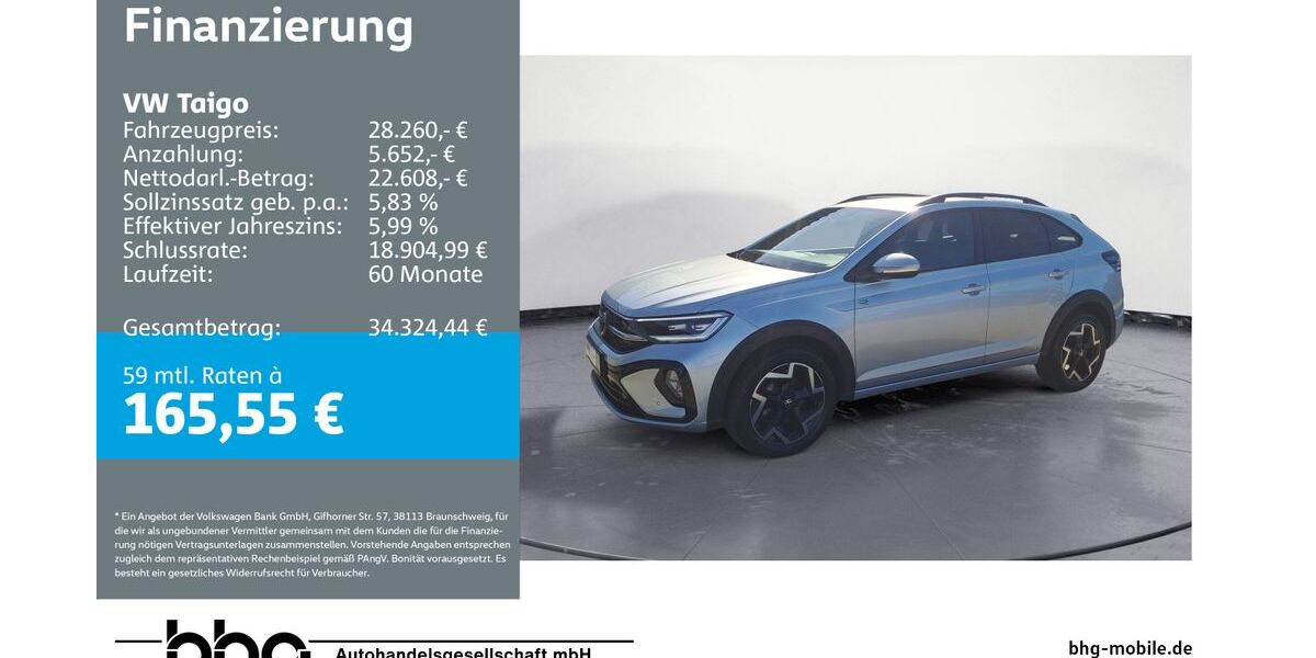 VW Taigo 16.787 km 28.260 &euro; Ettlingen 76275
