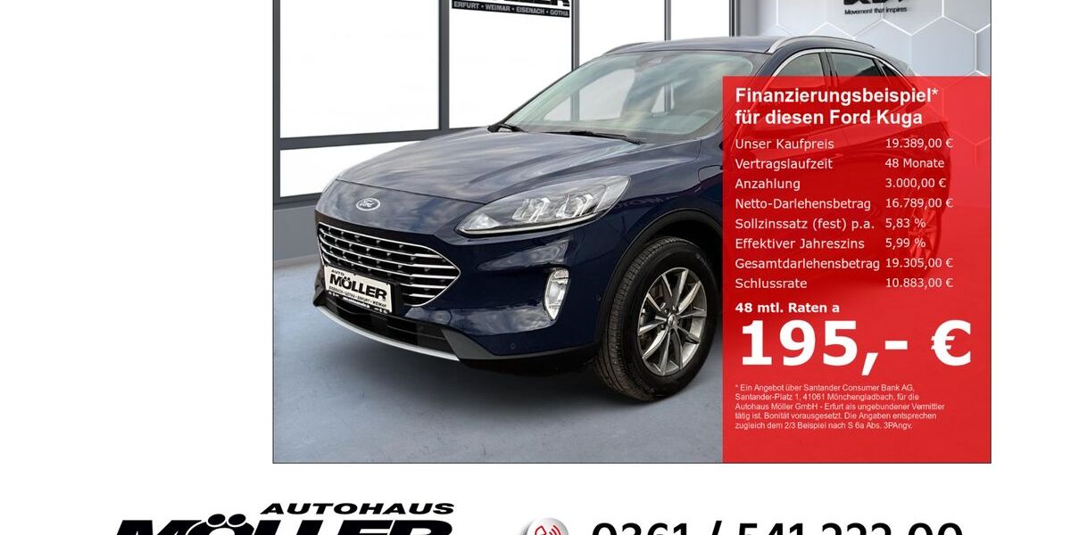 Ford Kuga 83.384 km 18.699 &euro; Erfurt 99087
