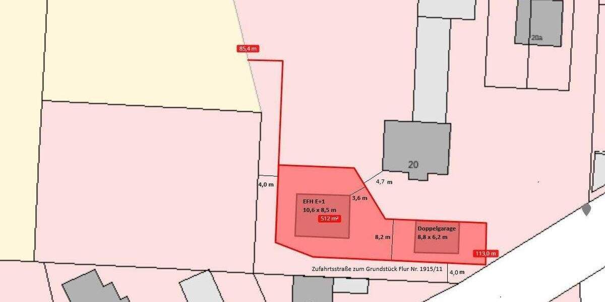 Grundstück Hallbergmoos Goldach - 588.800&euro; | Angebot:25927353