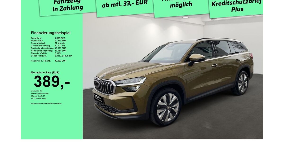 Skoda Kodiaq 31.500 km 41.500 &euro; Wangen im Allgäu 88239