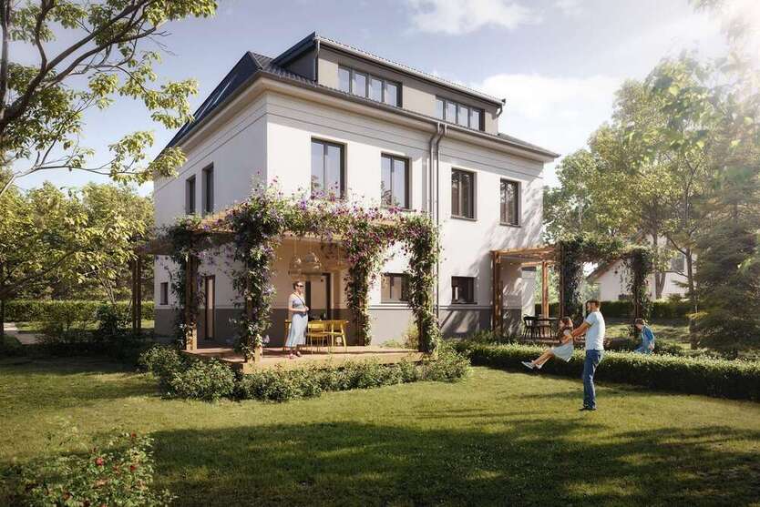 Jetzt 4,3% Rendite + Steuervorteil mit 5% AfA sichern: Doppelhaushälfte stadtnah & im Grünen 5.5 zimmer