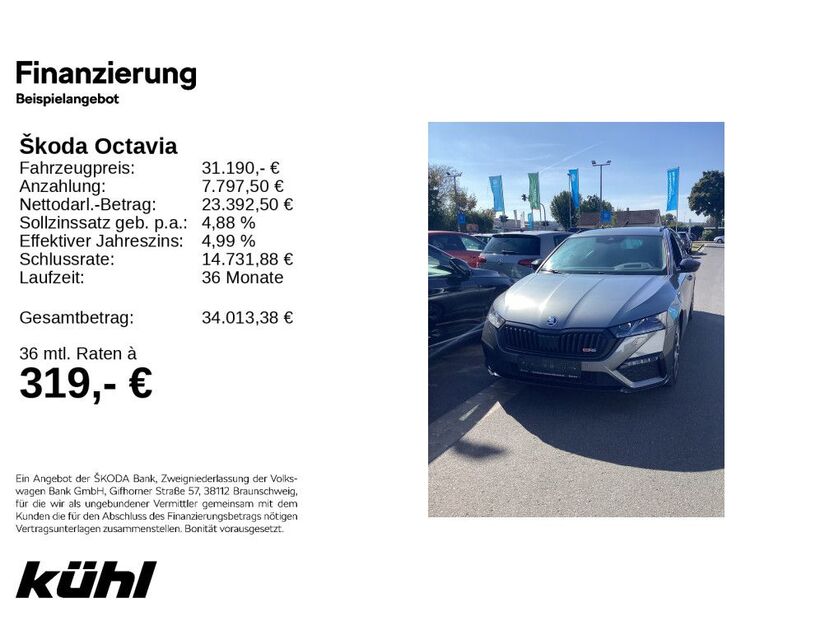 Skoda Octavia 121.390 km 30.890 € Hildesheim 31137