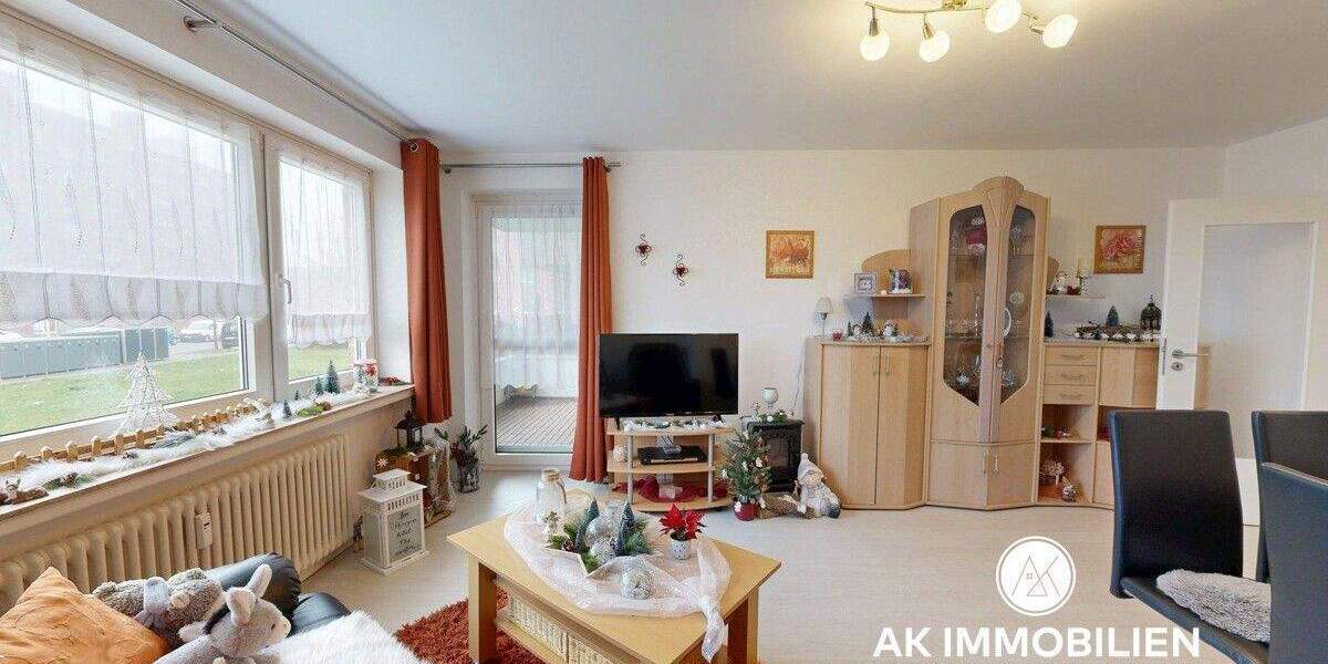 Charmante Eigentumswohnung in Afferde - ErdgeschossHochparterre mit Balkon und Außenstellplatz 4 zimmer