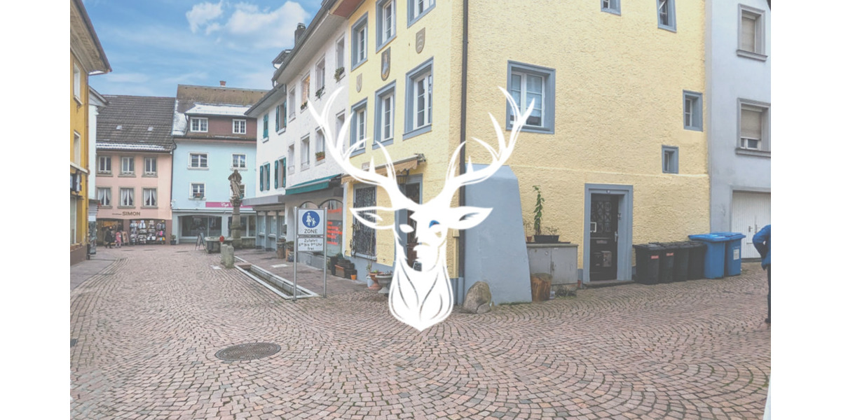 Renovierungsbedürftiges Mehrfamilienhaus in bester Innenstadt Lage von Tiengen zu verkaufen zimmer