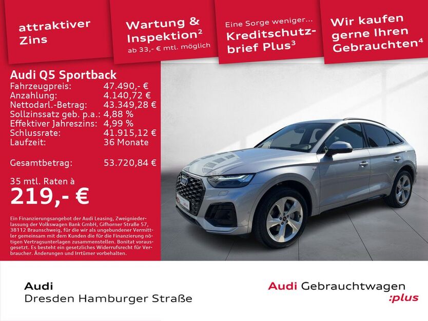 Audi Q5 22.908 km 47.490 € Dresden 01067