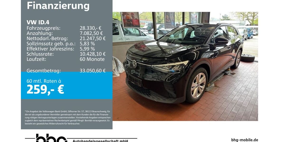 VW ID.4 66.857 km 28.330 &euro; Freiburg 79115