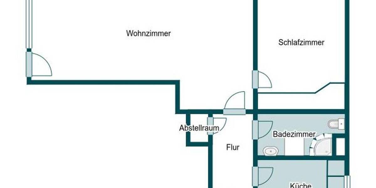 Etagenwohnung Hamburg Rahlstedt - 2 Zimmer, 66 m&sup2;, 248.000&euro; | Angebot:26841695