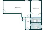 Etagenwohnung Hamburg Rahlstedt - 2 Zimmer, 66 m&sup2;, 248.000&euro; | Angebot:26841695