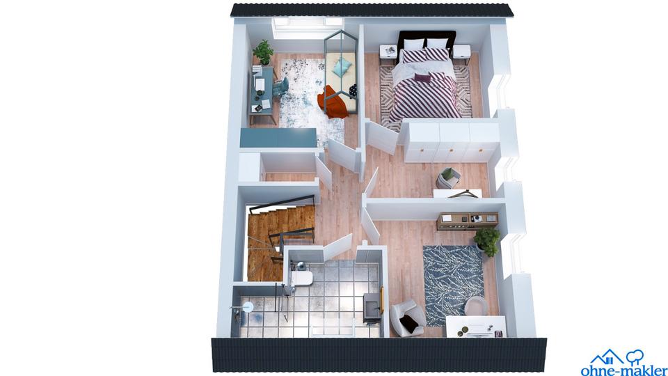 Doppelhaushälfte Selsingen - 4 Zimmer, 109 m&sup2;, 1.380&euro; | Angebot:25930619