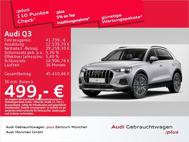 Audi Q3 5.631 km 41.799 &euro; Eching 85386