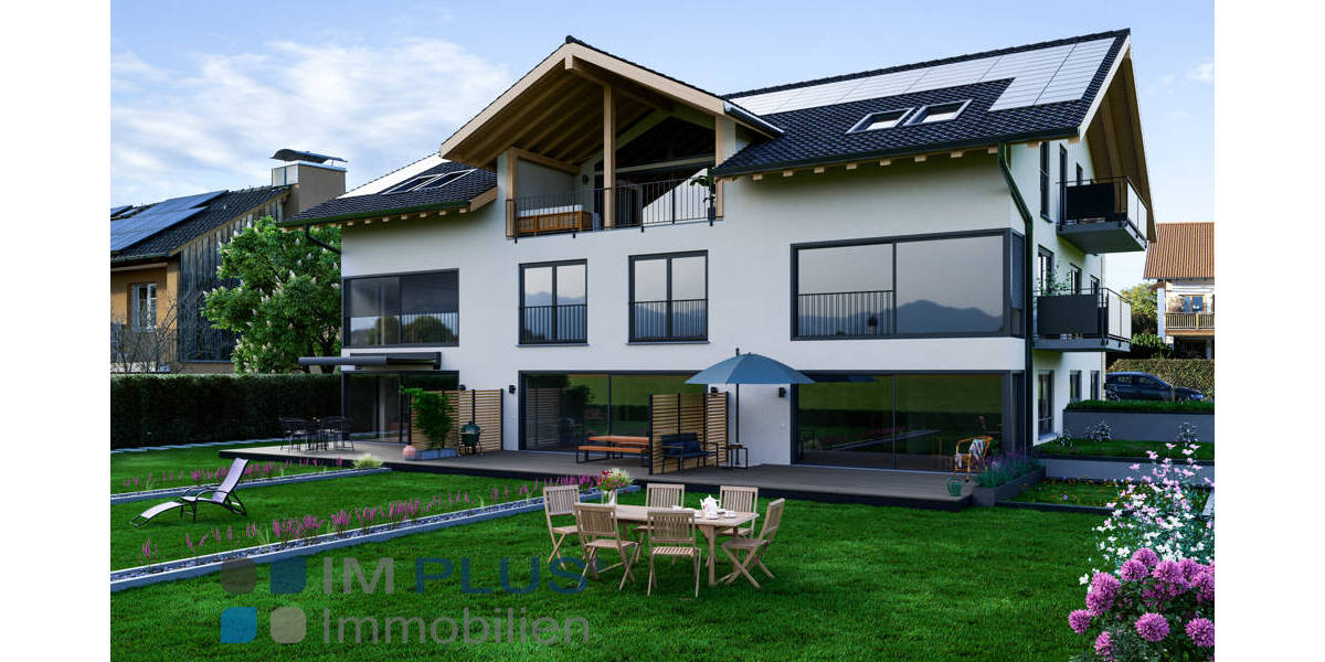 Tolle Neubau-Dachgeschosswohnung mit unverbaubarer Bergblick und ruhiger Lage! 3 zimmer