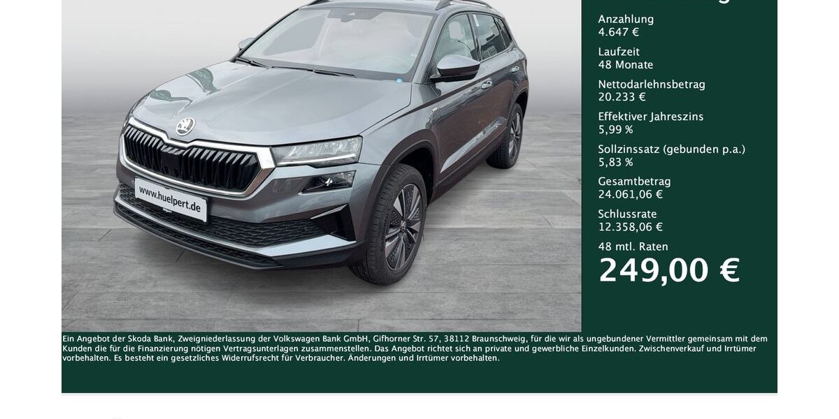 Skoda Karoq 76.324 km 24.880 &euro; Dortmund 44141