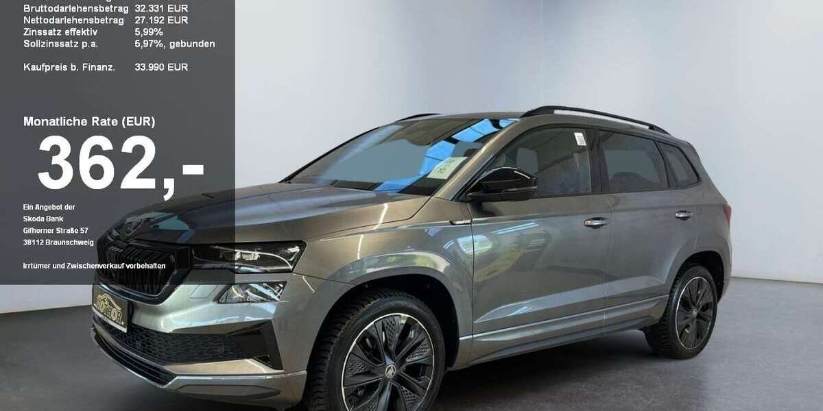 Skoda Karoq 14.176 km 34.140 &euro; Brandenburg 14770