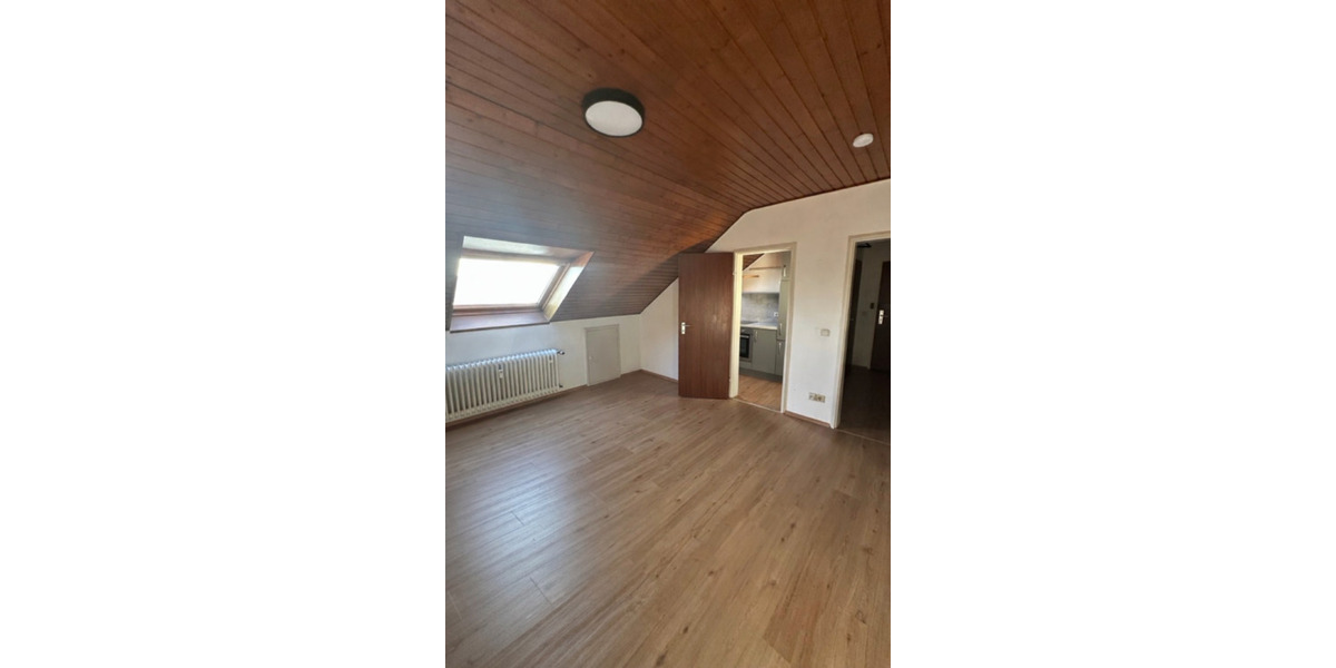 Dachgeschoßwohnung Mannheim Fahrlach - 1.5 Zimmer, 27 m&sup2;, 555&euro; | Angebot:25022223