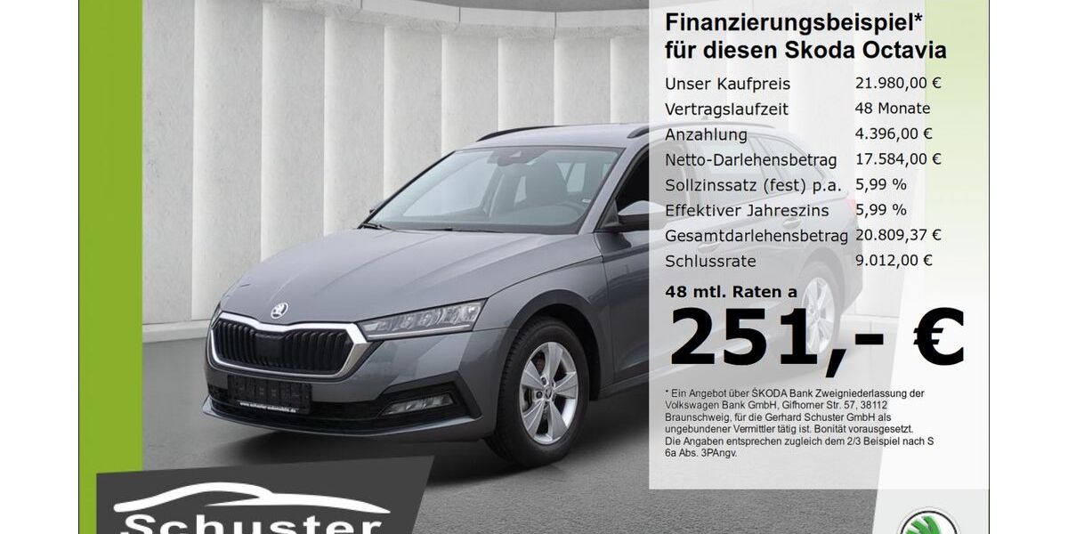Skoda Octavia 59.877 km 21.980 &euro; Ruhstorf 94099