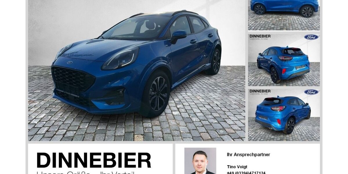 Ford Puma 19.543 km 21.589 &euro; Wittstock 16909