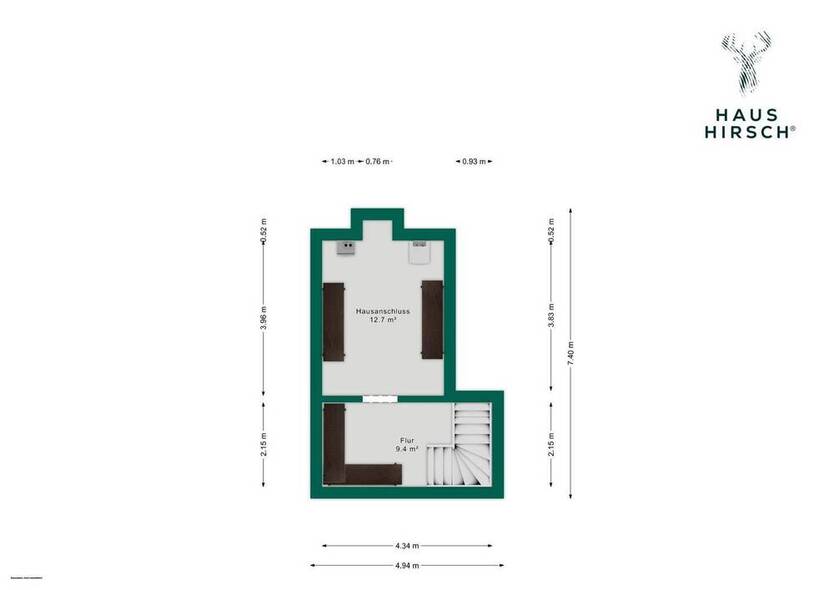 Charmantes Einfamilienhaus, 92 qm WFL mit toller Aufteilung + Garten in begehrter Lage in Bonn-Beuel
