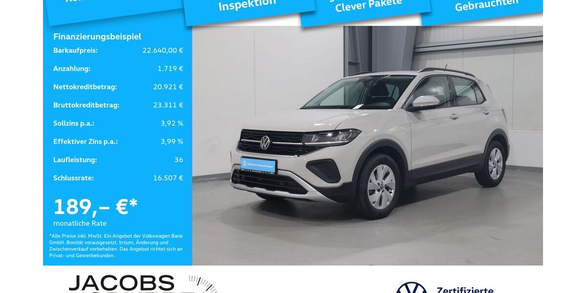 VW T-Cross 6.654 km 22.640 &euro; Aachen 52078