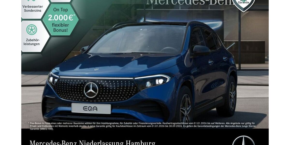 Mercedes-Benz EQA 24.514 km 44.490 &euro; Hamburg 22047
