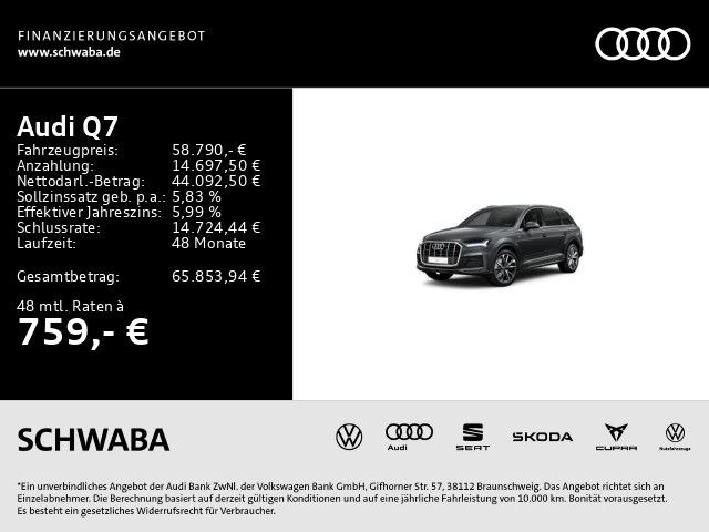 Audi Q7 57.300 km 58.790 &euro; Gersthofen 86368