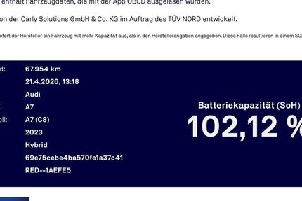 Audi A7 67.954 km 54.880 &euro; Lingen 49809