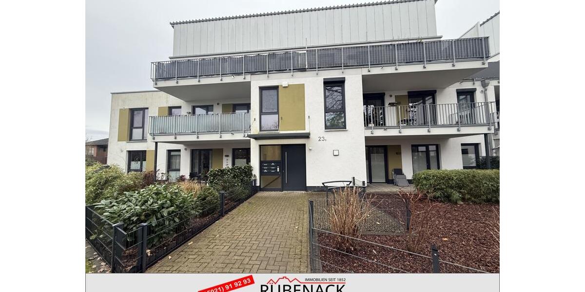 Moderne Dachgeschosswohnung mit Dachterrasse in Nienburg - barrierefrei - 2 zimmer