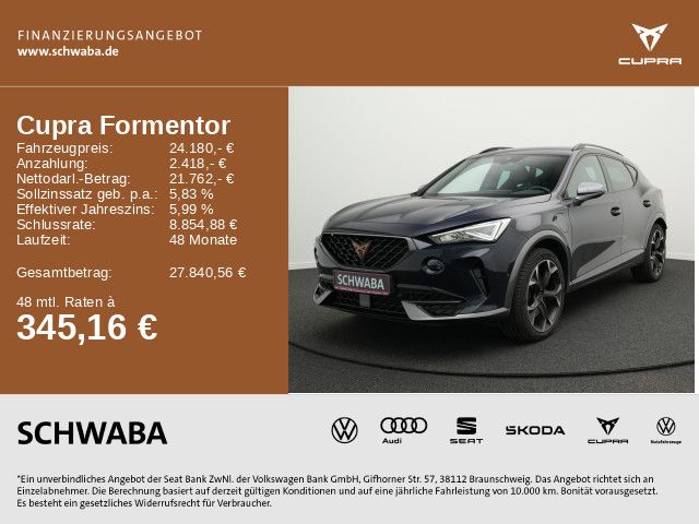 Cupra Formentor 84.300 km 24.180 € Gersthofen 86368