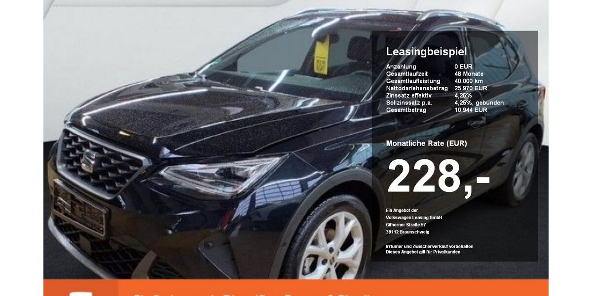 Seat Arona 24.771 km 25.810 &euro; Plattling 94447