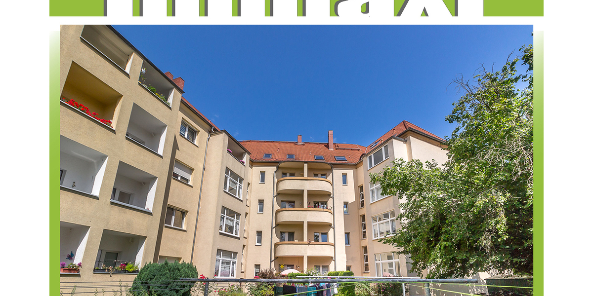 ERSTBEZUG NACH SANIERUNG + EUTRITZSCH + 3 RAUM MIT LOGGIA + AB SOFORT - Etagenwohnung Leipzig Eutritzsch | Angebot:26441991