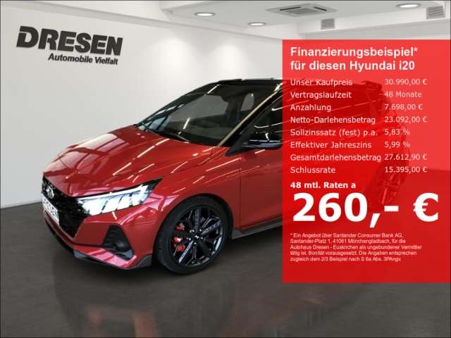 Hyundai i20 9.687 km 30.790 &euro; Euskirchen 53881