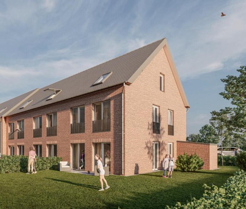 Reihenendhaus Neubau in Tespe zu vermieten