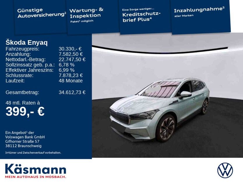 Skoda Enyaq 58.212 km 30.330 € Mosbach 74821