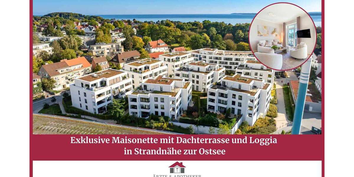 Etagenwohnung Lübeck / Travemünde Travemünde - 3 Zimmer, 99 m&sup2;, 825.000&euro; | Angebot:25606843