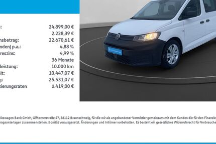 VW Caddy Maxi 61.400 km 24.899 &euro; Mühlhausen/Thüringen 99974