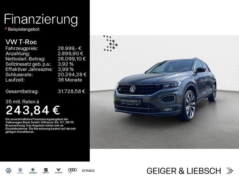 VW T-Roc 43.600 km 28.999 € Linsengericht 63589