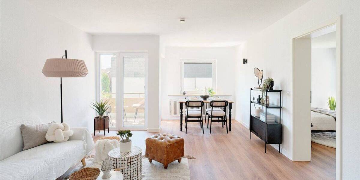 Etagenwohnung Leonbeg Gebersheim - 3 Zimmer, 70 m&sup2;, 269.000&euro; | Angebot:26702653