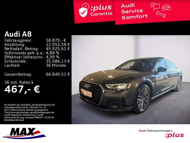 Audi A8 78.500 km 58.879 &euro; Offenbach 63071
