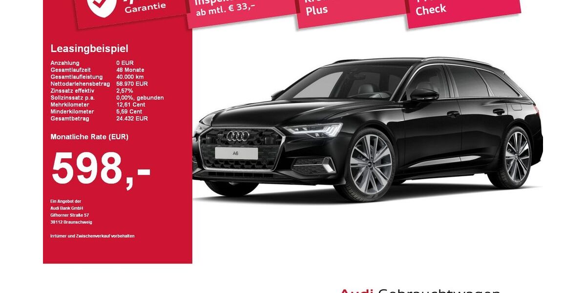 Audi A6 26.478 km 58.960 &euro; Plattling 94447