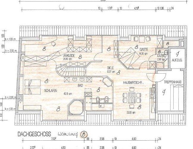 Maisonettenwohnung Nürnberg Gärten bei Wöhrd - 5 Zimmer, 170 m&sup2;, 677.000&euro; | Angebot:27223267