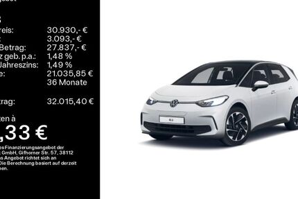 VW ID.3 27.897 km 30.930 € Kelkheim 65779