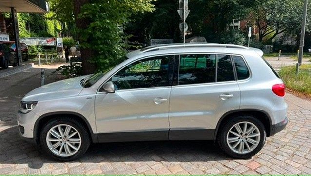 VW Tiguan 94.000 km 10.800 &euro; Hamburg 20253