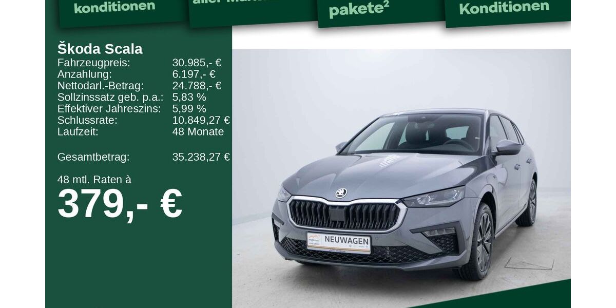 Skoda Scala 5.000 km 30.985 &euro; Berlin 13088