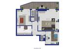 Etagenwohnung Düsseldorf Lierenfeld - 3 Zimmer, 85 m&sup2;, 1.300&euro; | Angebot:26866304
