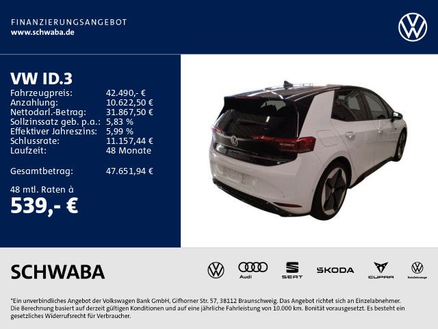 VW ID.3 19.982 km 42.490 &euro; Gersthofen 86368