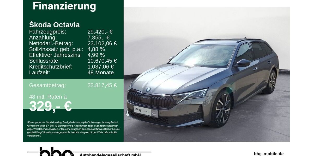 Skoda Octavia 27.219 km 29.420 &euro; Lörrach 79540